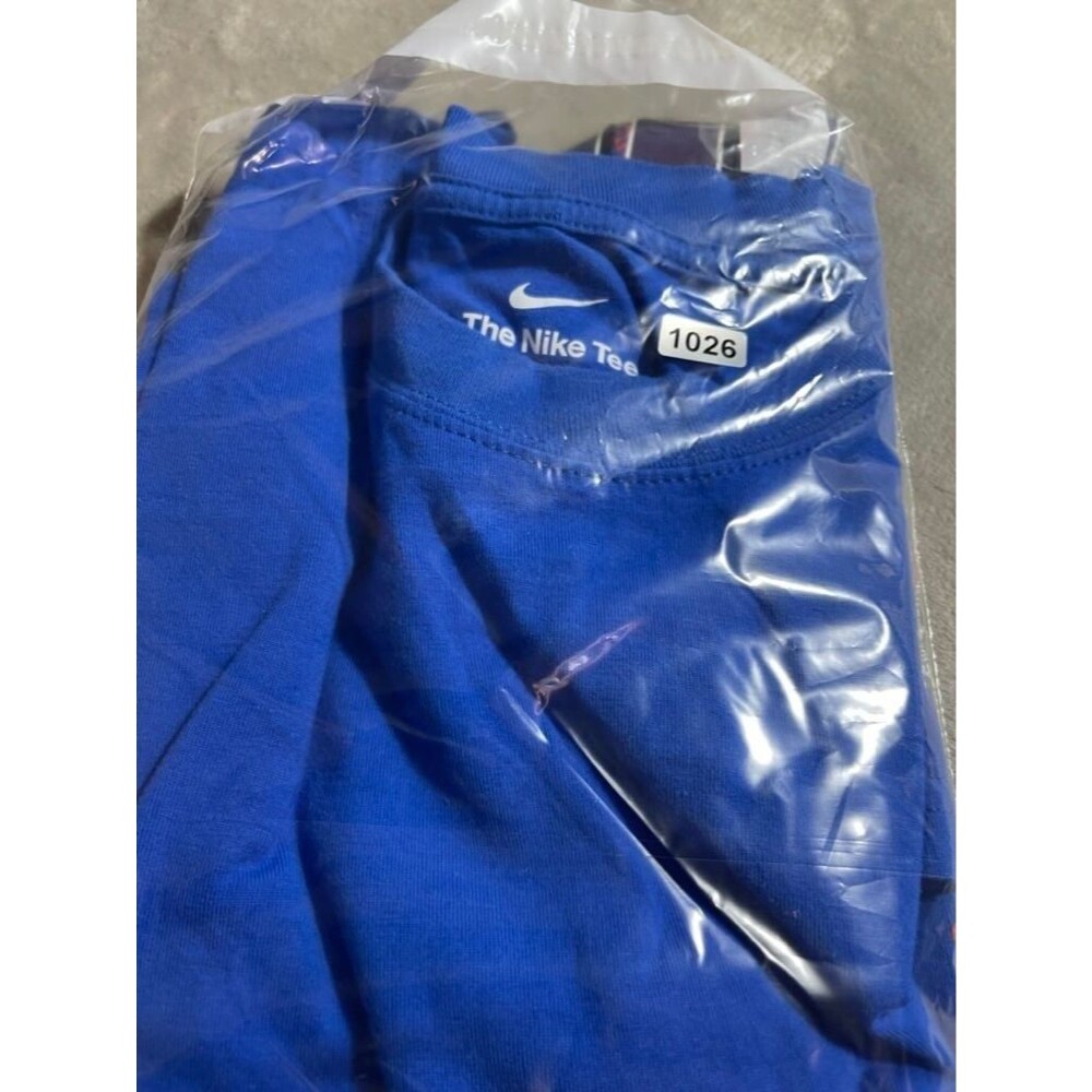 Nike Florida Gators Tee Shirt Men Medium Blue Cotton College Basketball Football - Picture 10 of 10